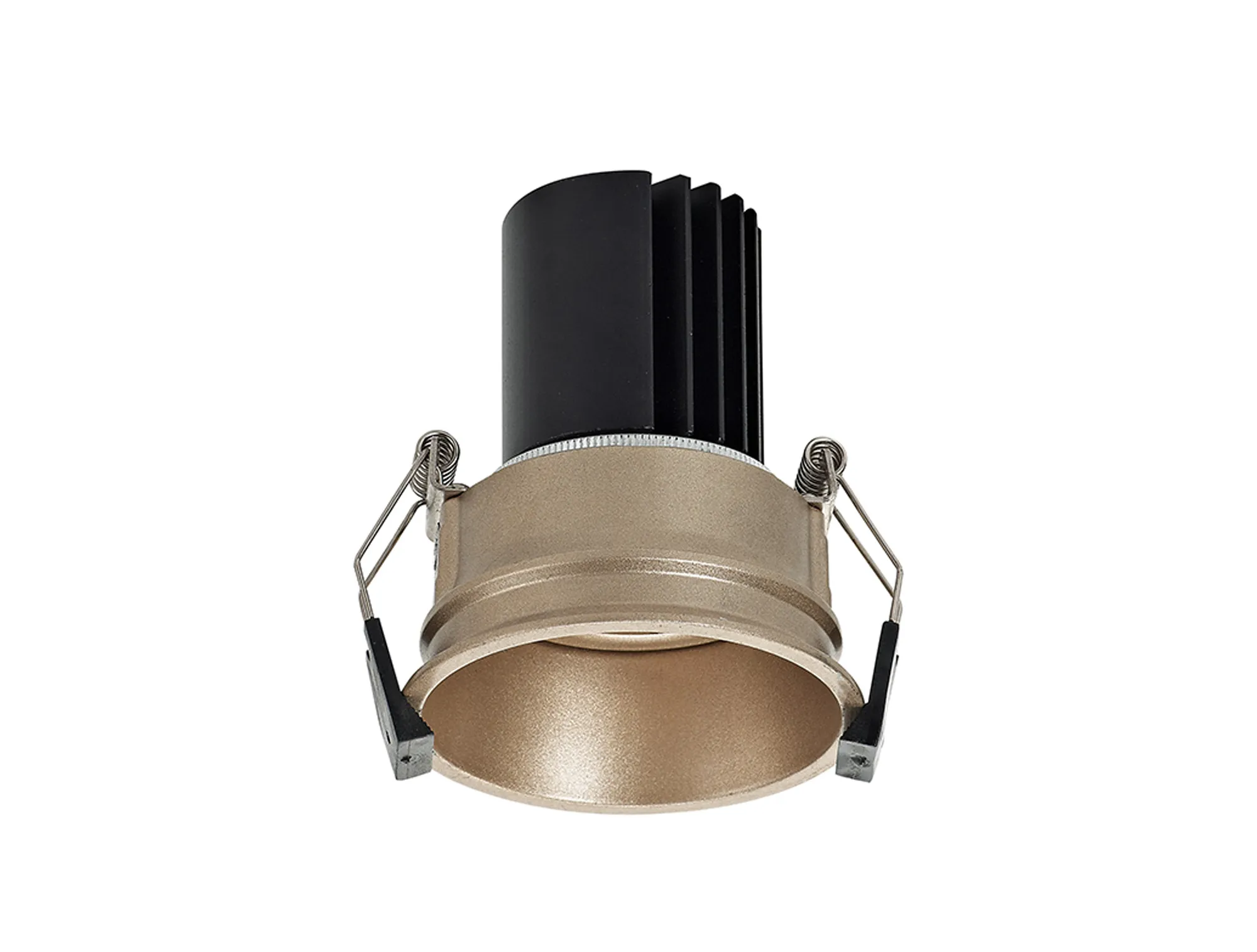 Bania A 12 Powered by Tridonic  12W 2700K 1200lm 24° CRI>90 LED Engine; 350mA Gold Adjustable Recessed Spotlight; IP20 DM201748  Dlux Bania A 12